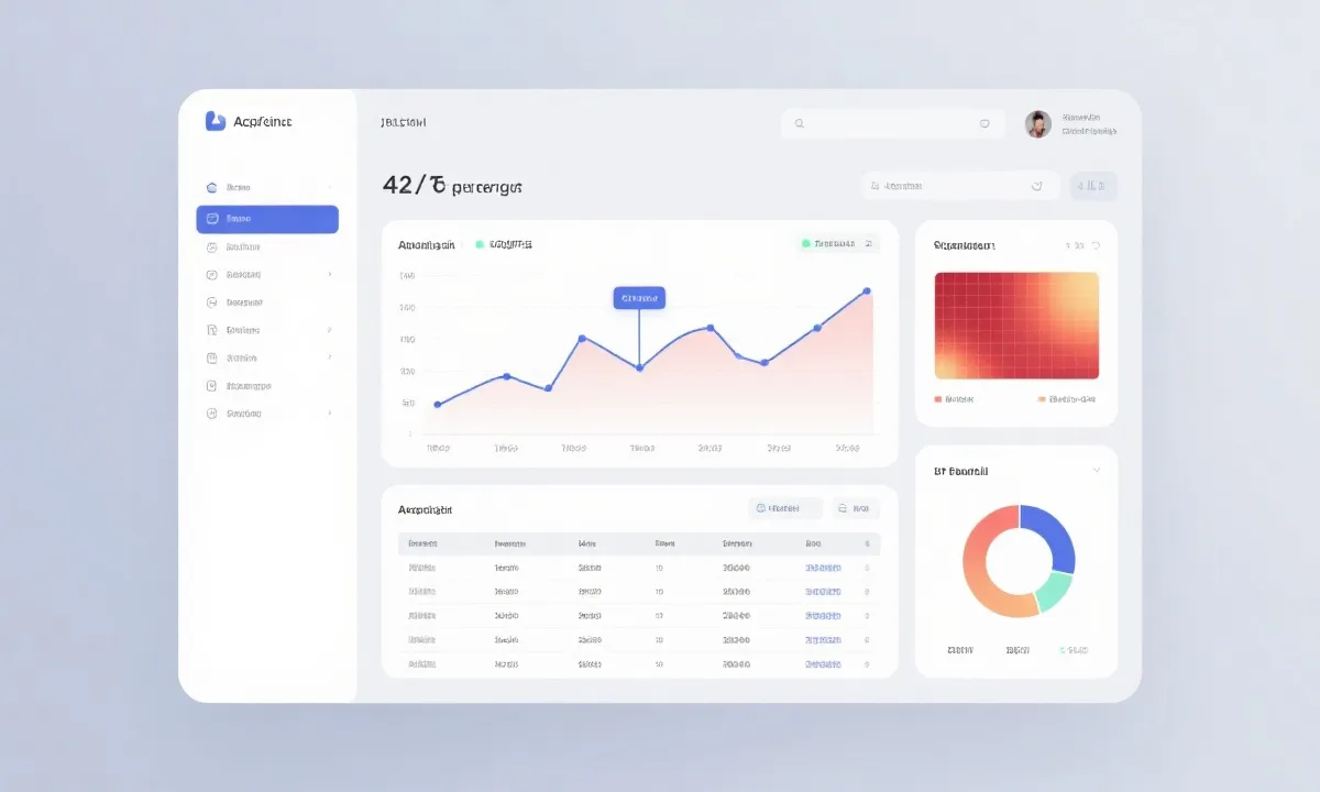 数据趋势与计划图表演示