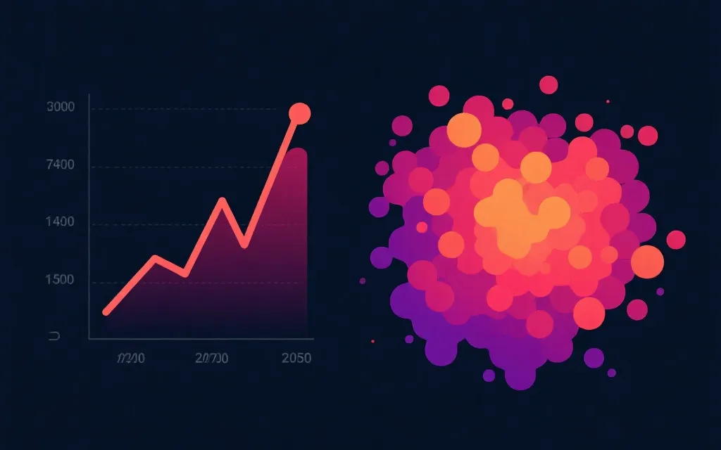 数据分布可视化示意图